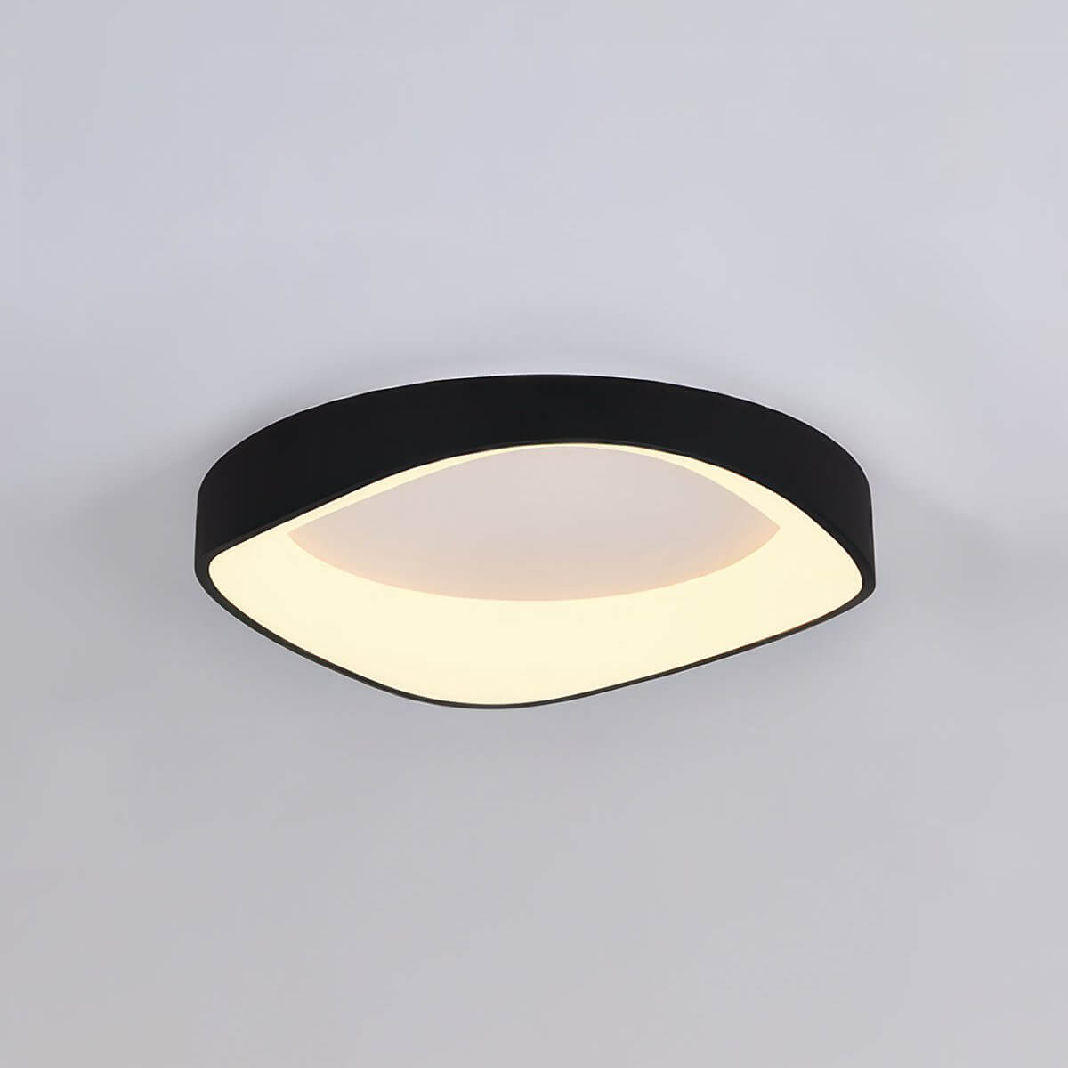 Moderne LED Loftslampe i Trædesign - 40/50/60cm