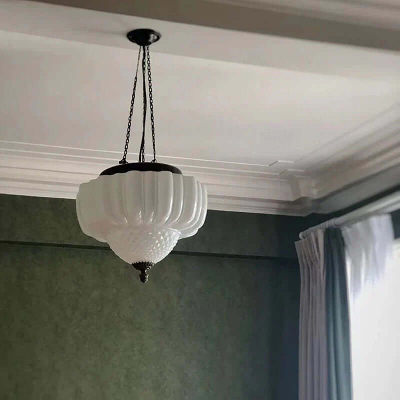 Minimalistisk Hvid Pendel - Moderne Design