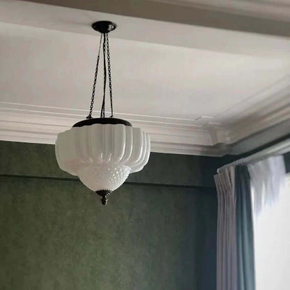 Minimalistisk Hvid Pendel - Moderne Design