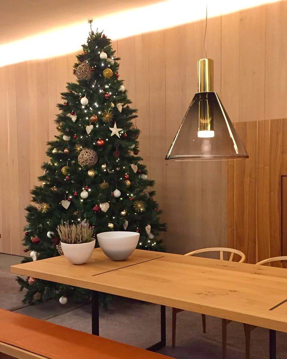 Elegant Pendel Lampe i Glas & Metal - Isabel