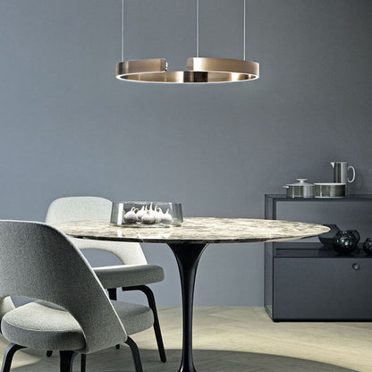 Cirkulær LED Pendel - Moderne Design
