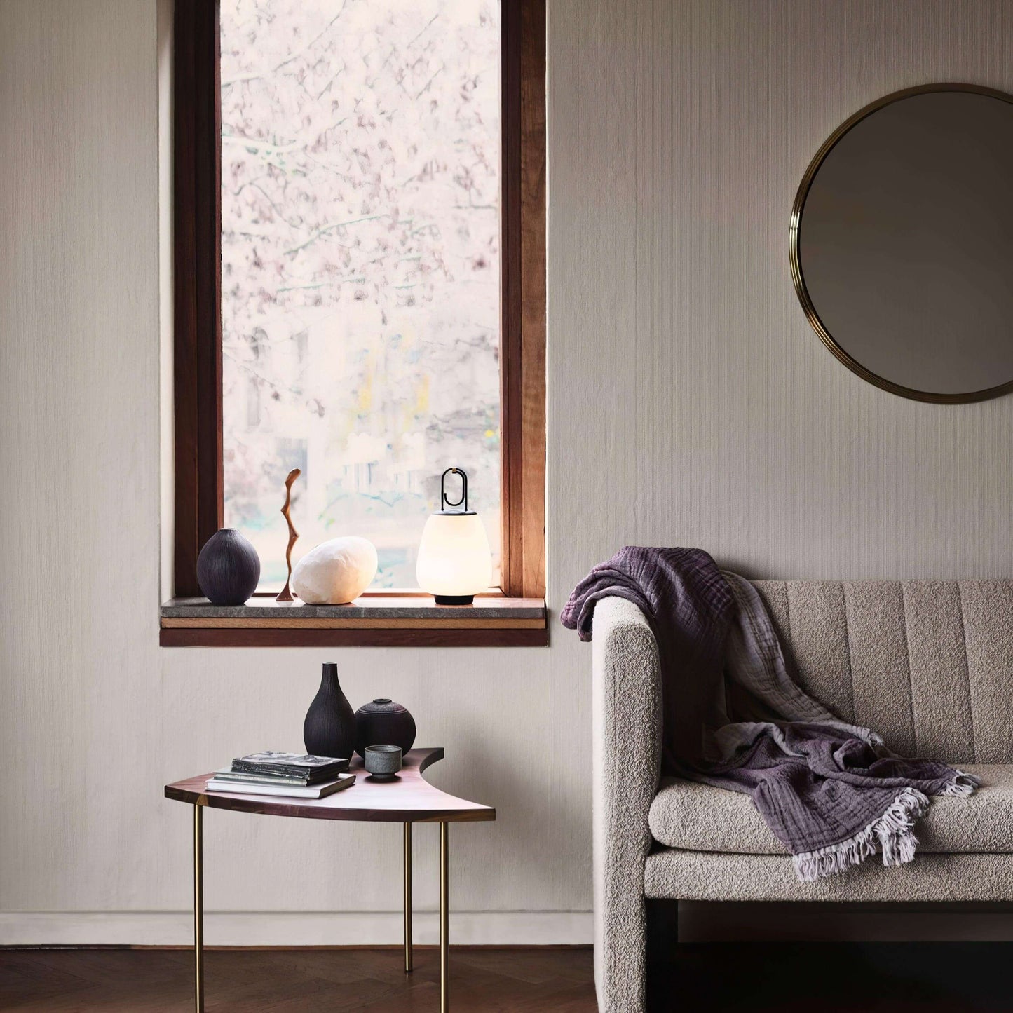 Genopladelig LED Bordlampe | Bærbar Lanterne