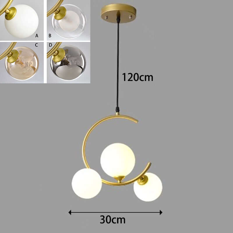 Moderne LED-Pendel - Justerbar Højde