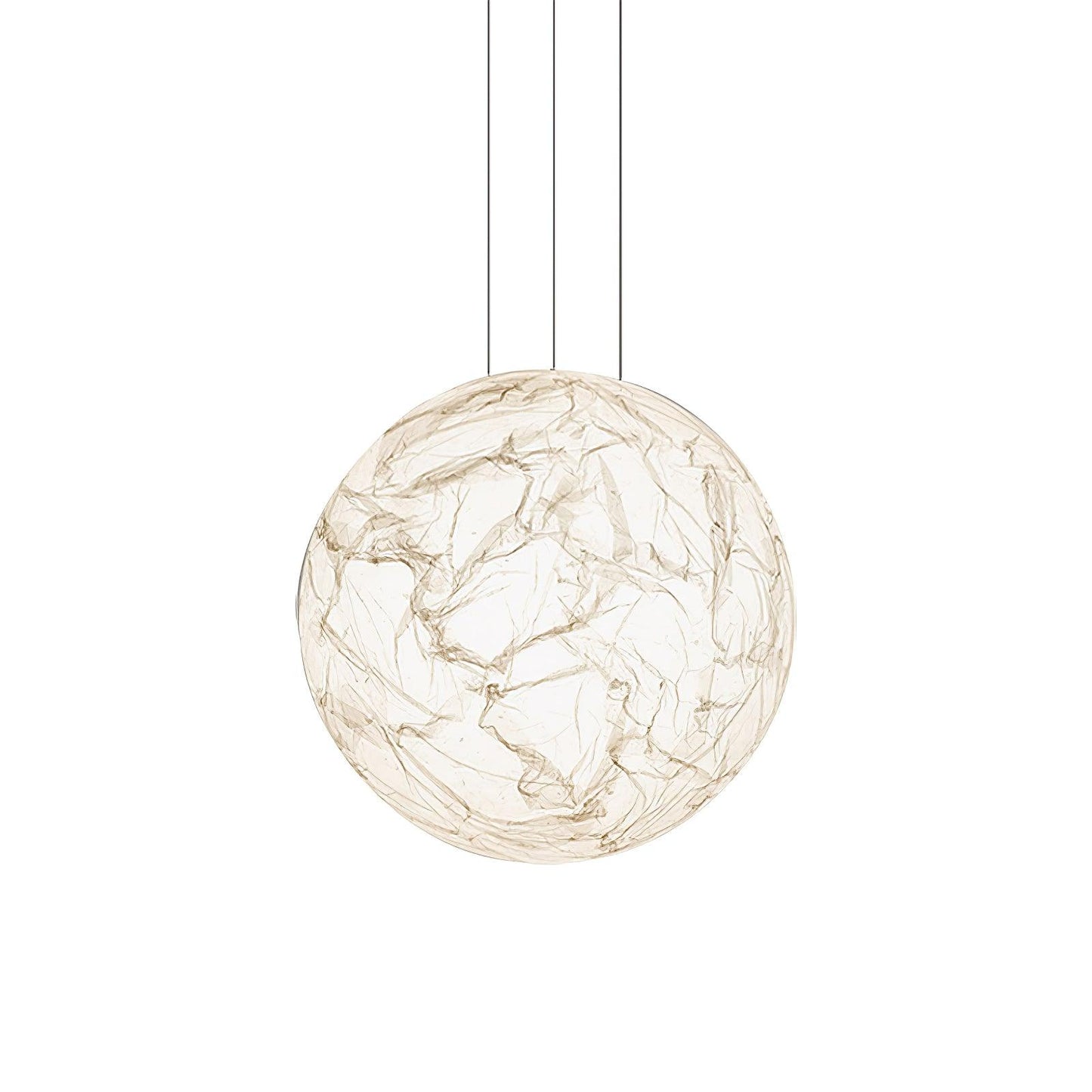 Elegant Silke Pendel Lampe - 3 Størrelser