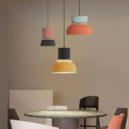 Farverig Nordisk Pendel - Akryl Design