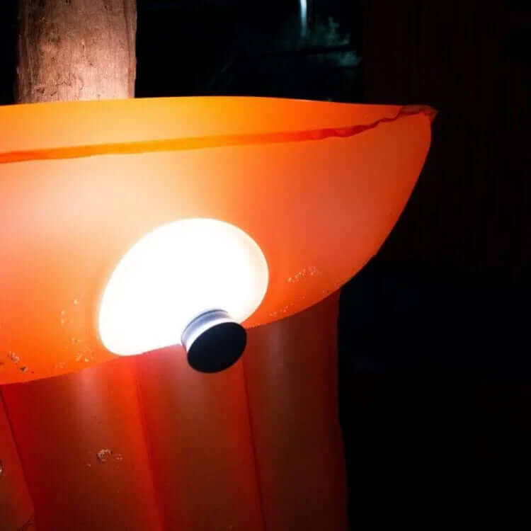 Genopladelig LED Sugekop Lampe