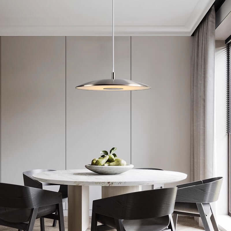 Moderne LED-pendel i jernnikkel - 30/40cm