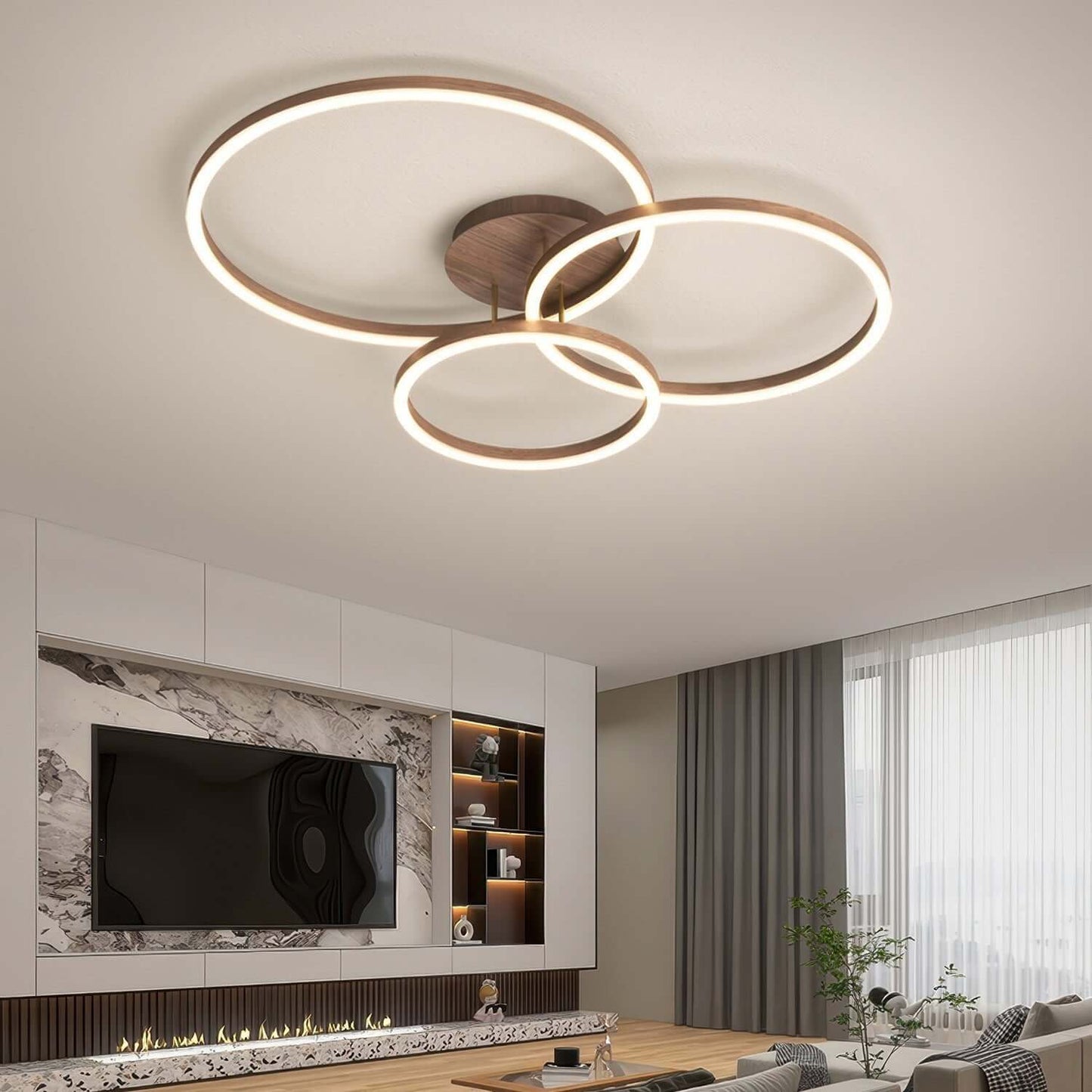 Moderne LED Ring Loftslampe