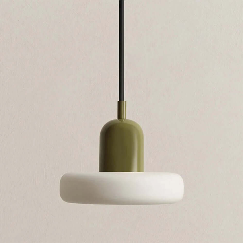 Elegant Pendellampe i Glas & Metal