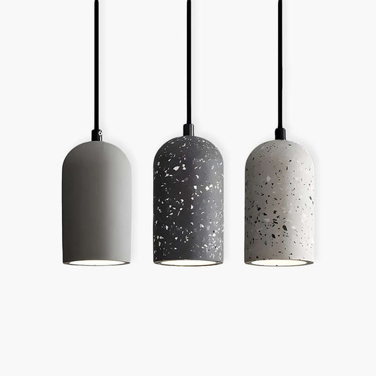 Moderne Beton Pendellampe - Dia 9,6cm