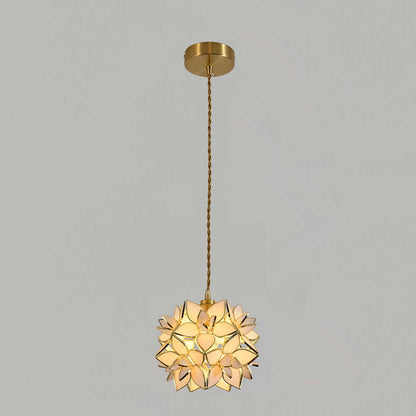 Elegant Kapiz Pendellampe