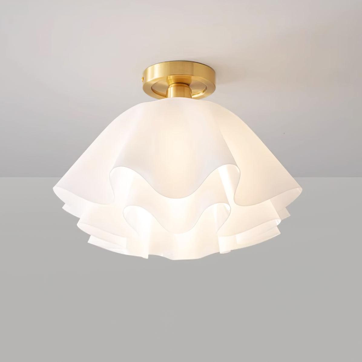 Moderne Kobber Loftslampe - Dia 30/40cm