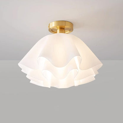 Moderne Kobber Loftslampe - Dia 30/40cm