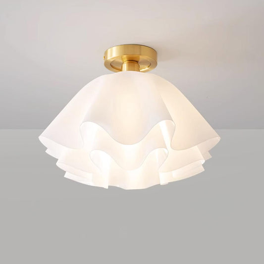 Moderne Kobber Loftslampe - Dia 30/40cm