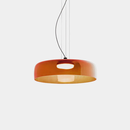 Elegant Glasloftlampe med LED | Justerbar