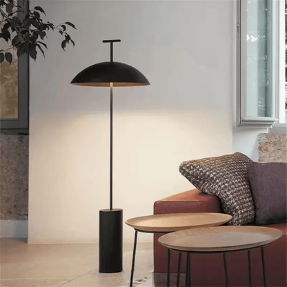Elegant Nordisk Gulvlampe i Metal