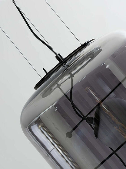 Elegant Glas Pendellampe - 30cm