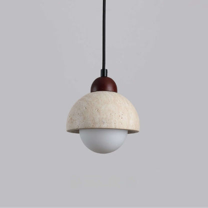 Elegant Marmor Pendel - 15cm