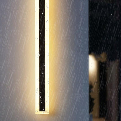Slank LED Væglampe Udendørs - Akryl