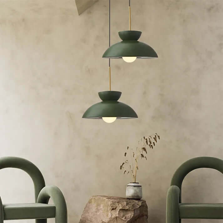 Elegant Pendellampe i Harpiks - D34cm
