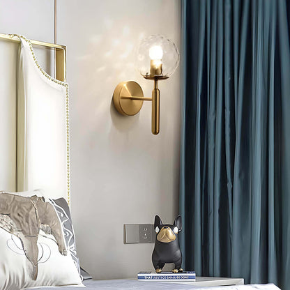 Elegant Glas Væglampe - Clair