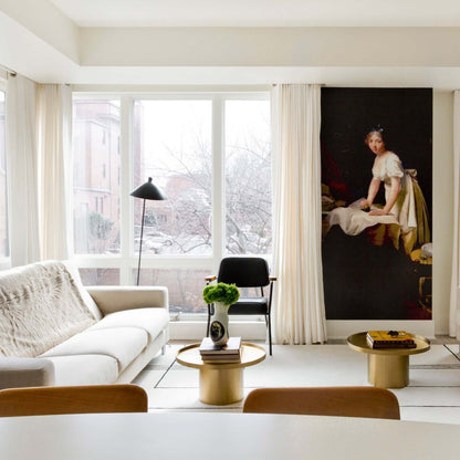 Justerbar 3-armet gulvlampe i metal