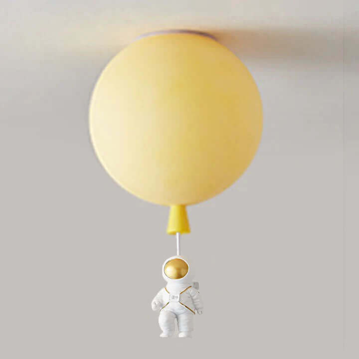 Moderne Måne Astronaut LED Loftslampe