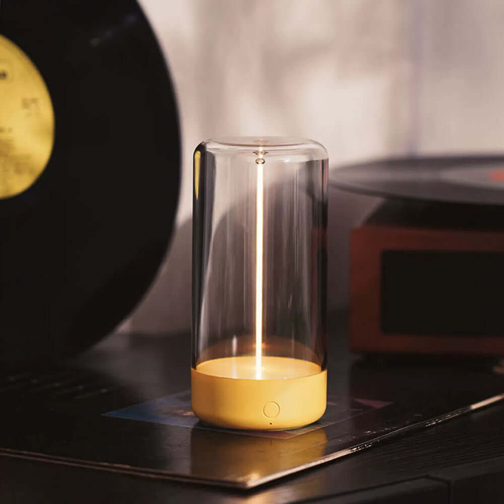 Magnetisk Mini LED Bordlampe -  Trådløs & USB