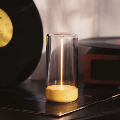 Magnetisk Mini LED Bordlampe -  Trådløs & USB