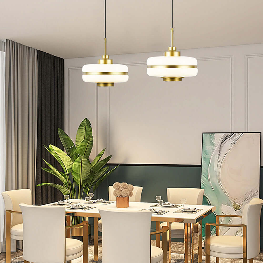 Elegant Glas Pendel - Nordisk Design