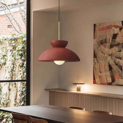 Elegant Pendellampe i Harpiks - D34cm