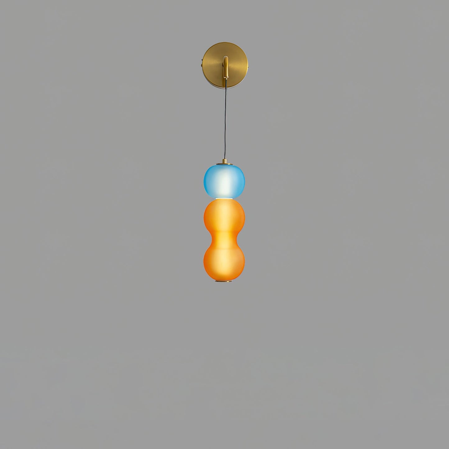 Elegant Væglampe med Klokkeorkideer