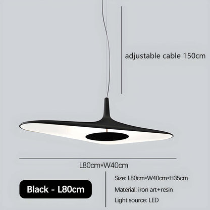 Designer Pendellampe 60/80cm - Unik Harpikslampe