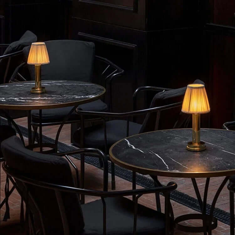 LED Trådløs Metal Bordlampe