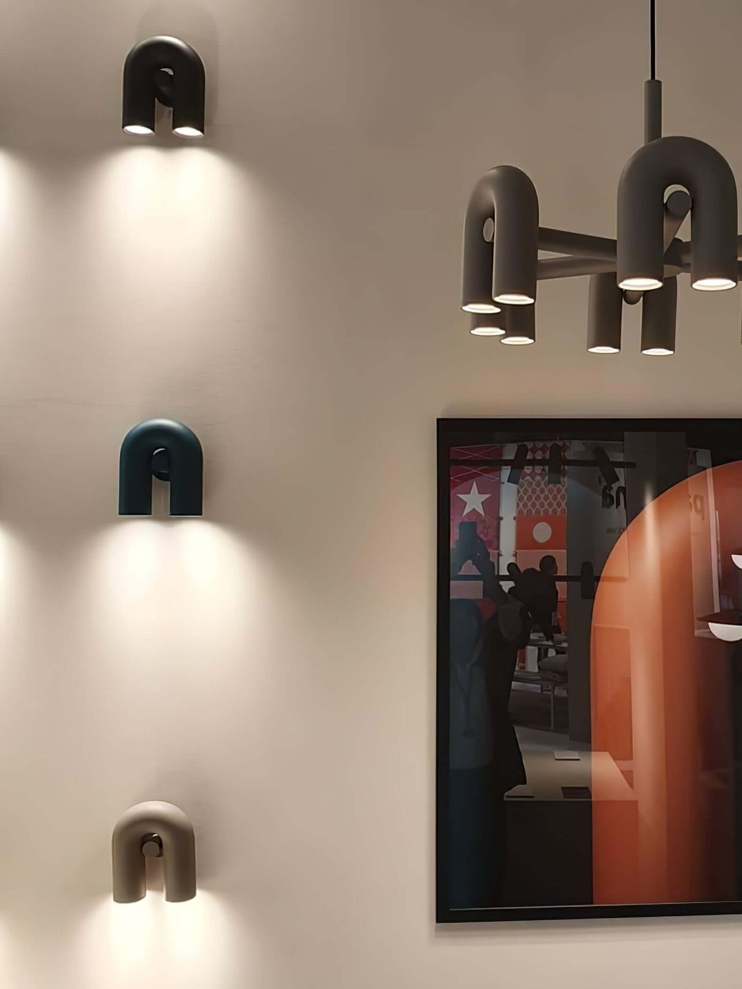 Justerbar Væglampe Cirkus Design LED - 20cm