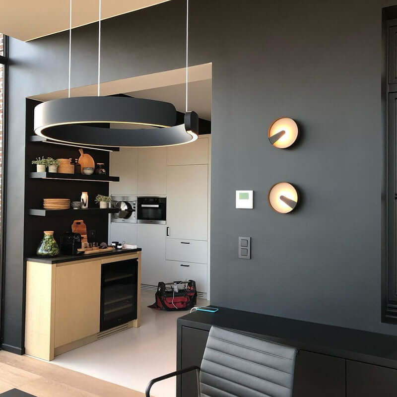 Cirkulær LED Pendel - Moderne Design