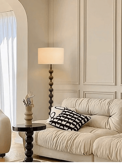 Elegant Gulvlampe i Træ - Japandi Stil