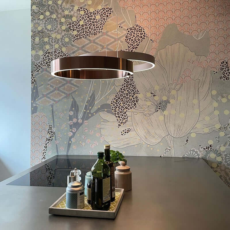 Cirkulær LED Pendel - Moderne Design