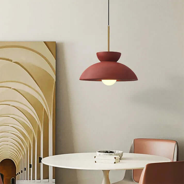 Elegant Pendellampe i Harpiks - D34cm