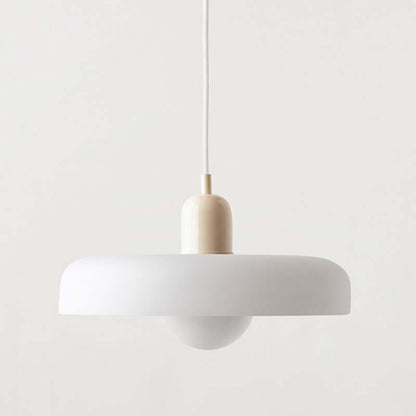 Farvet Glas Pendellampe - Bauhaus Design