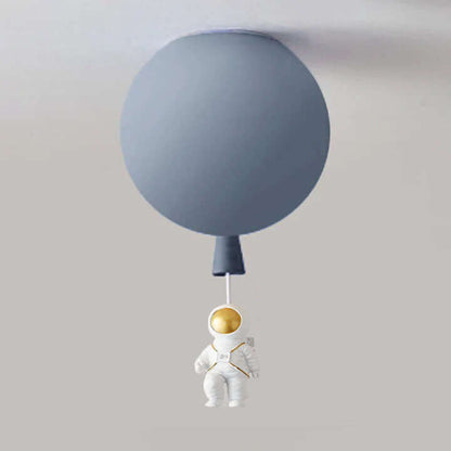 Moderne Måne Astronaut LED Loftslampe