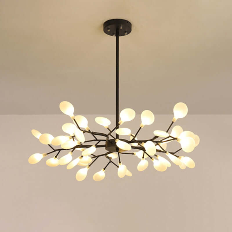 Moderne Akryl Lysekrone - LED Firefly Design