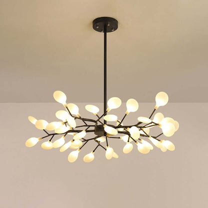 Moderne Akryl Lysekrone - LED Firefly Design