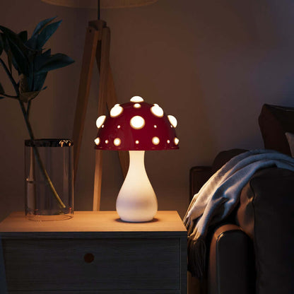 LED Bordlampe Svampedesign - Amanita