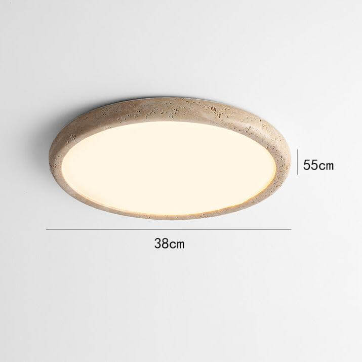 Naturstens LED-loftslampe - 38cm