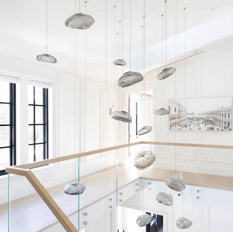 Minimalistisk Glas Pendellampe