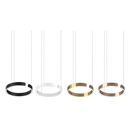 Cirkulær LED Pendel - Moderne Design