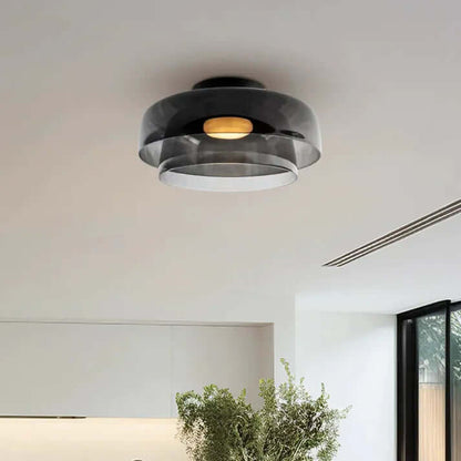 Elegant Glas Loftlampe - Nordisk Design