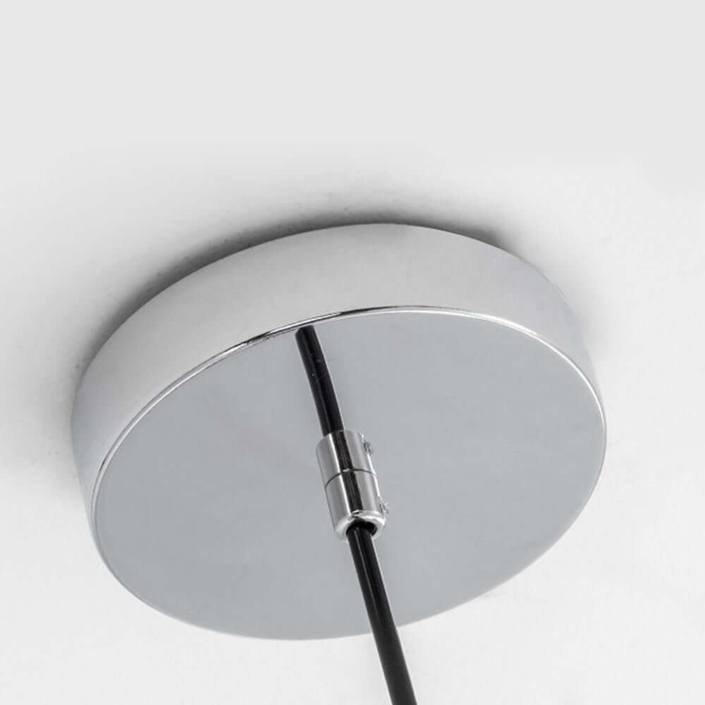 Elegant Kaffe-Glas Pendellampe - Modern Design