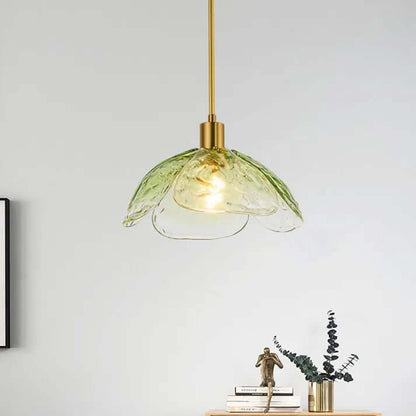 Elegant Blomster Pendellampe - D33cm